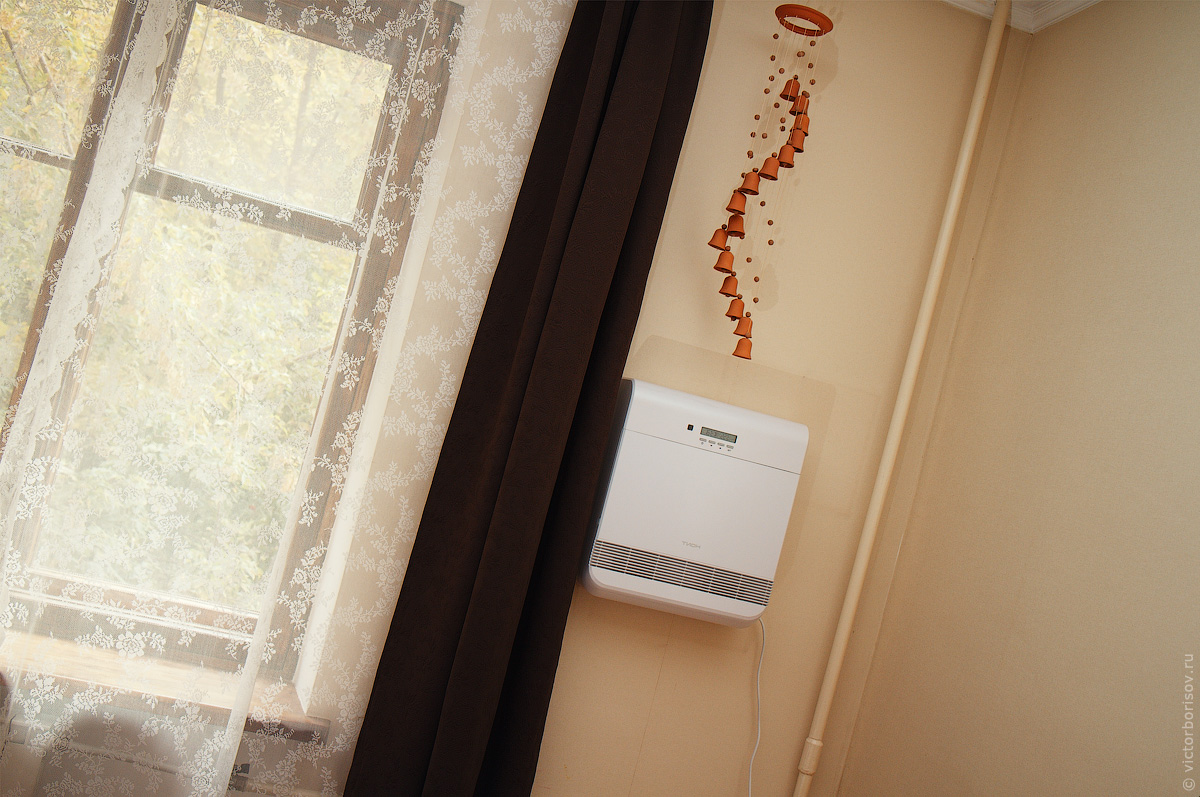 Приточная вентиляционная система Тион Бризер O₂ для городской квартиры 